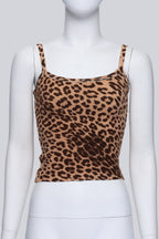 ANNA MOLINARI - A BROWN LEOPARD PRINT SET