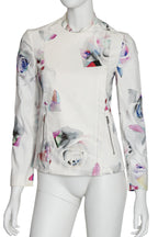 PAUL SMITH BLACK - A FLORAL PRINT JACKET