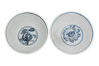 A GROUP OF SIX BLUE AND WHITE WARES
