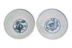 A GROUP OF SIX BLUE AND WHITE WARES