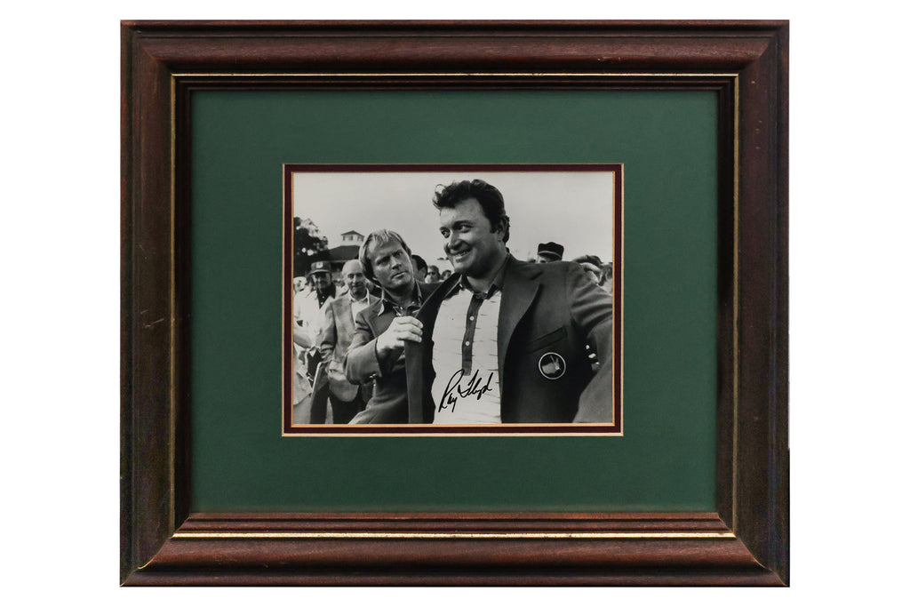 A GROUP OF FIVE ASSORTED GOLF MEMORABILIA PRINTS