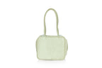 RENAUD PELLEGRINO - A MINT GREEN SATIN HANDBAG