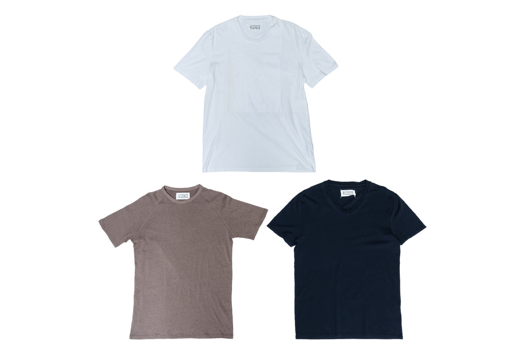 MAISON MARTIN MARGIELA - A GROUP OF THREE T-SHIRTS