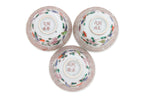 A SET OF 11 PORCELAIN TEA BOWLS