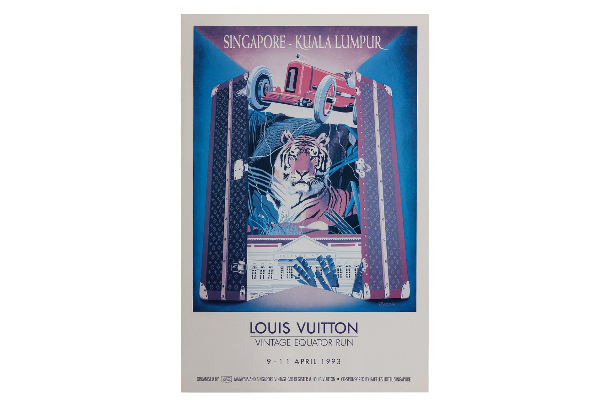 A GROUP OF THREE LOUIS VUITTON EXHIBITION POSTERS