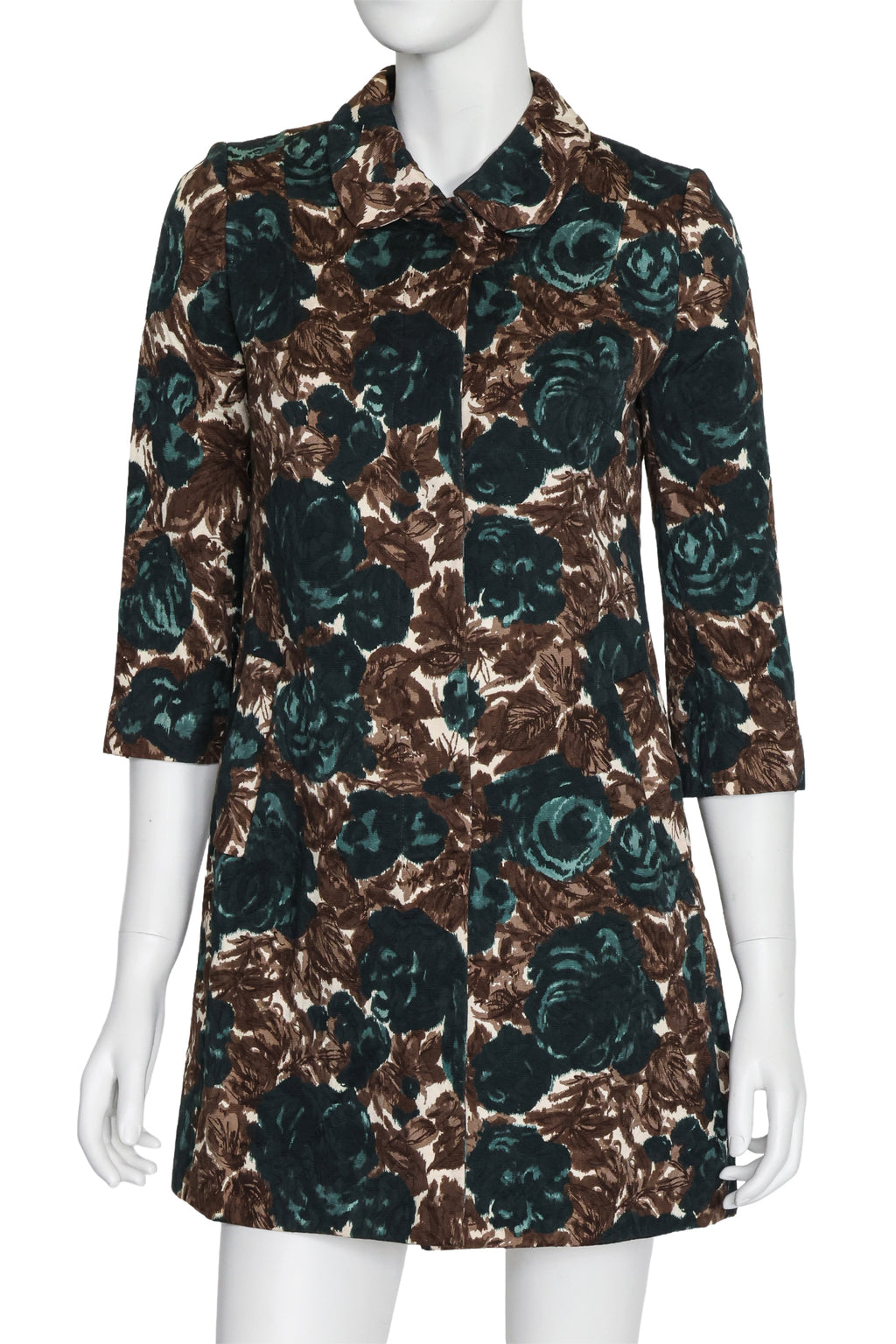 DOLCE & GABBANA - A FLORAL PRINT COAT