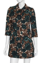 DOLCE & GABBANA - A FLORAL PRINT COAT