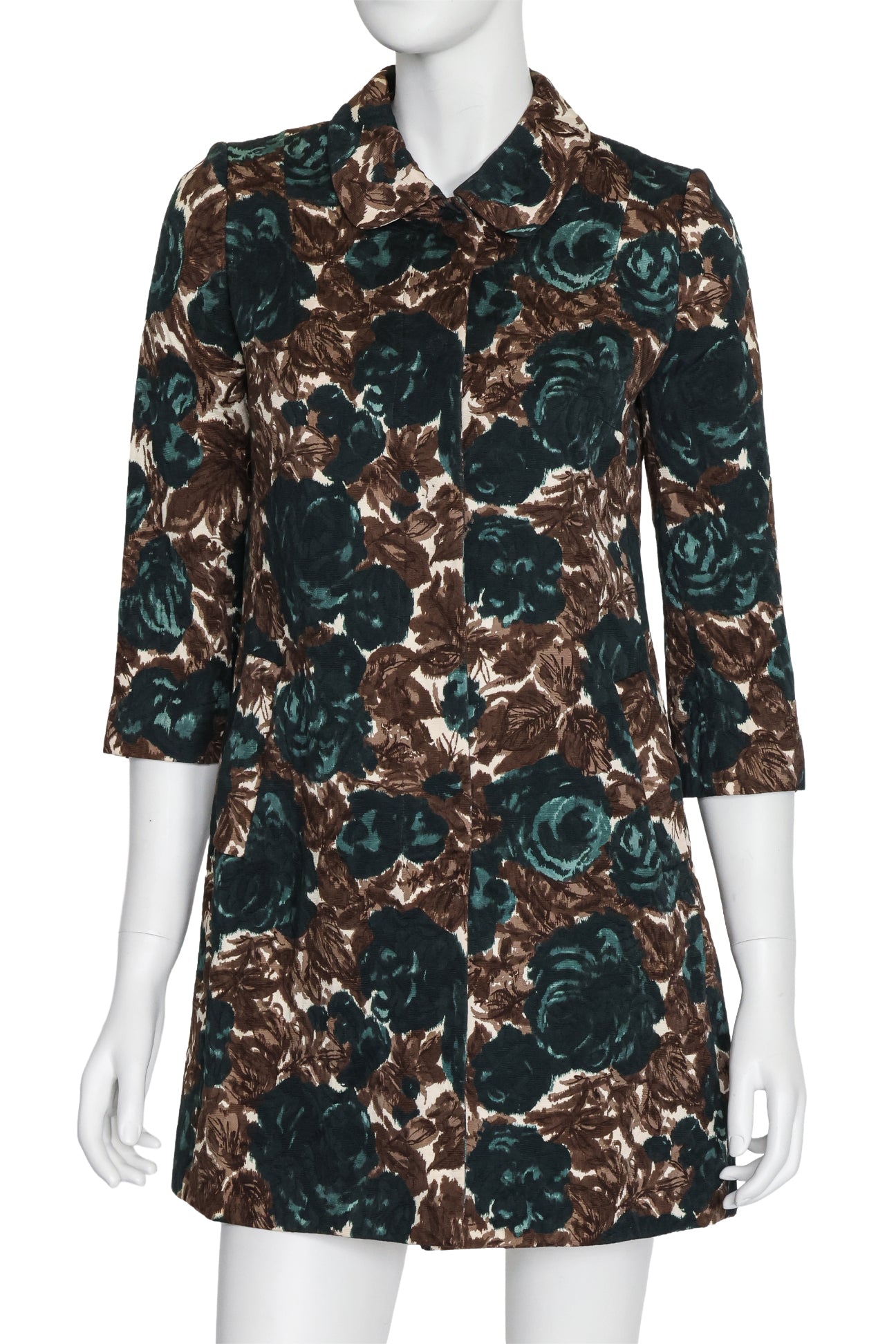 DOLCE & GABBANA - A FLORAL PRINT COAT