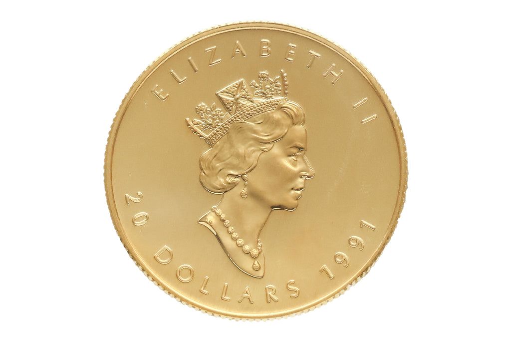 CANADA $20 1990, GOLD MAPLE COIN