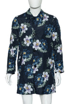 DRIES VAN NOTEN - A FLORAL PRINT COAT