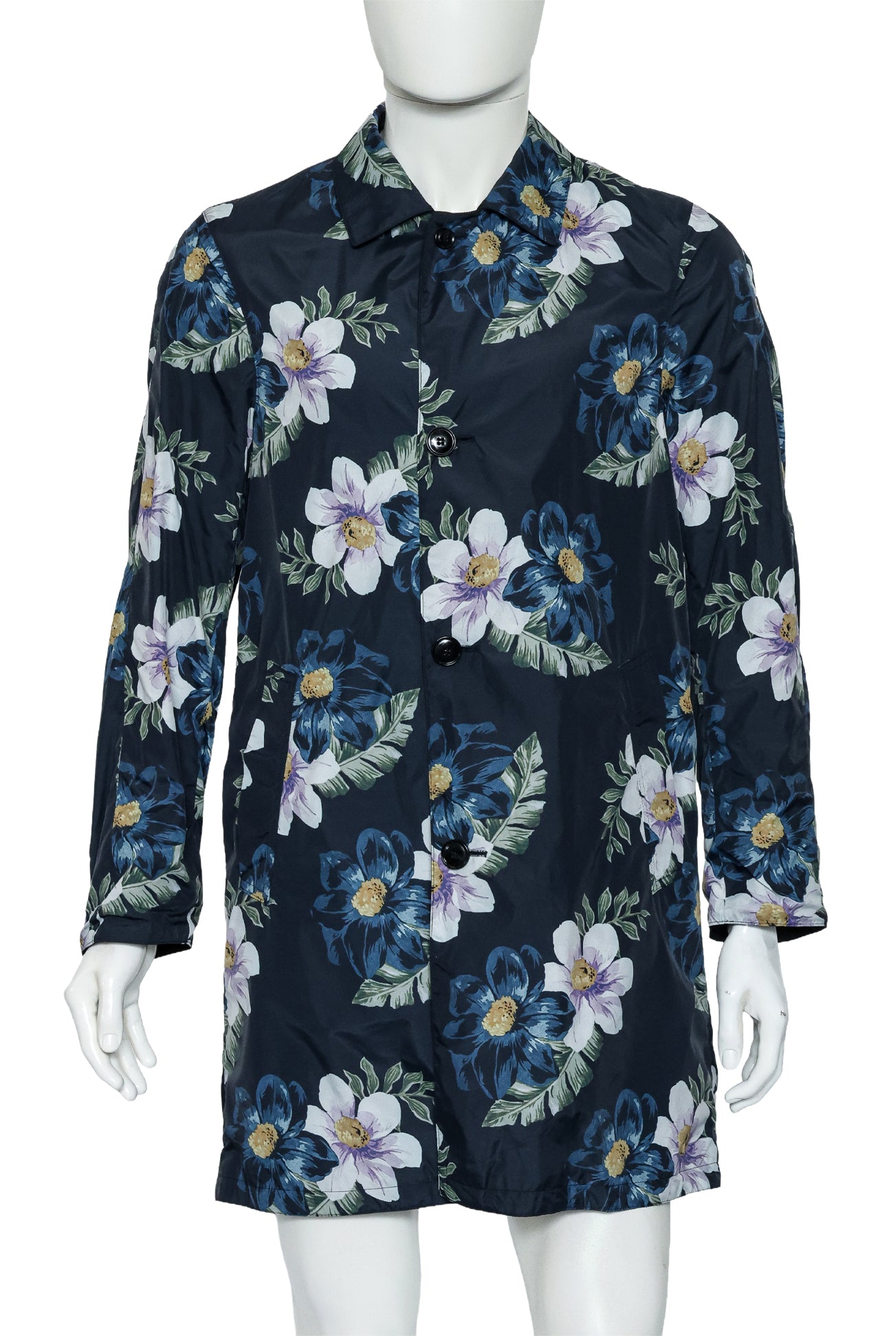 DRIES VAN NOTEN - A FLORAL PRINT COAT
