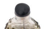 AN OVERLAY GLASS 'BIRD AND FLOWER' SNUFF BOTTLE