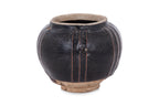 A GROUP OF THREE HENAN BLACK-GLAZED JARS