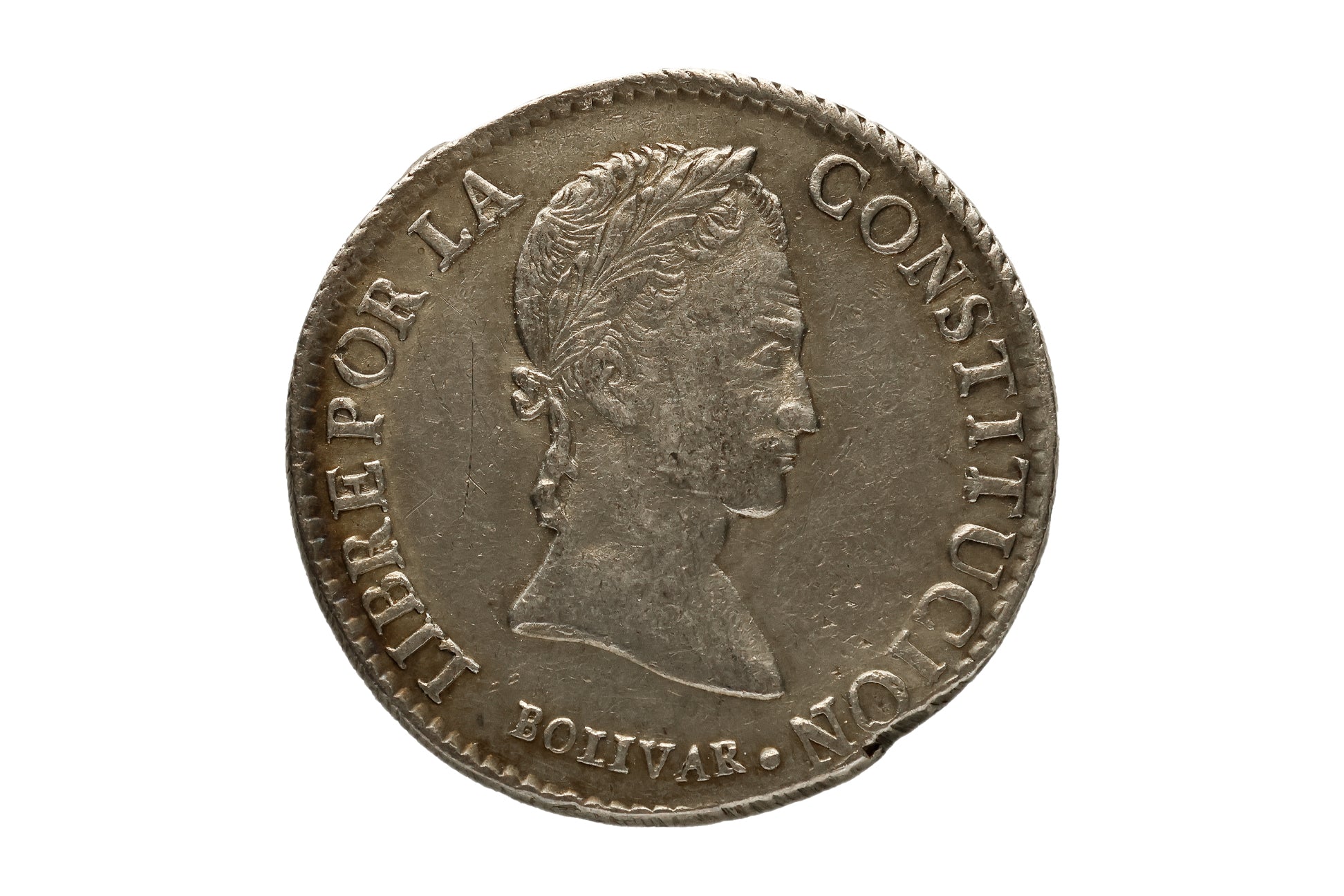 BOLIVIA, REPUBLIC, 8 SOLES 1841 PTS IR