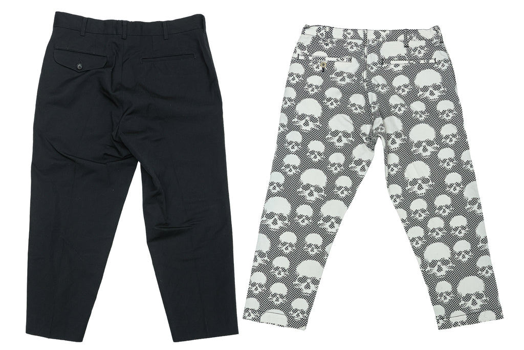 COMME DES GARCONS HOMME PLUS - TWO TROUSERS