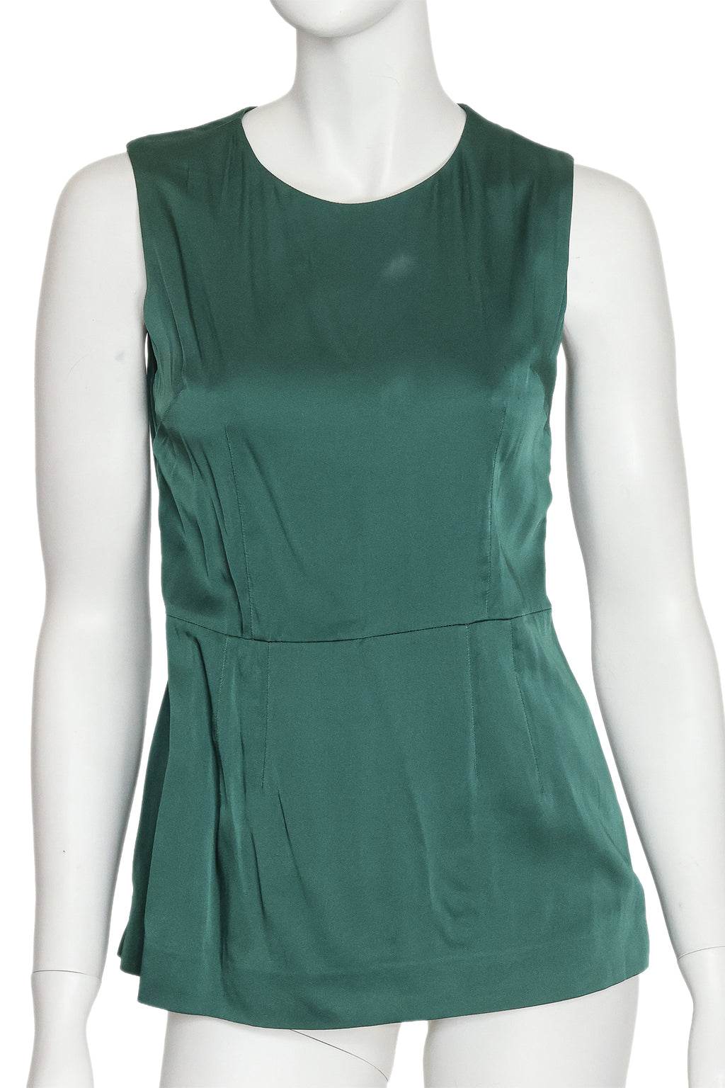 ACNE STUDIOS - A 'LORY SILK' SLEEVELESS TOP,  P-A/W 2014