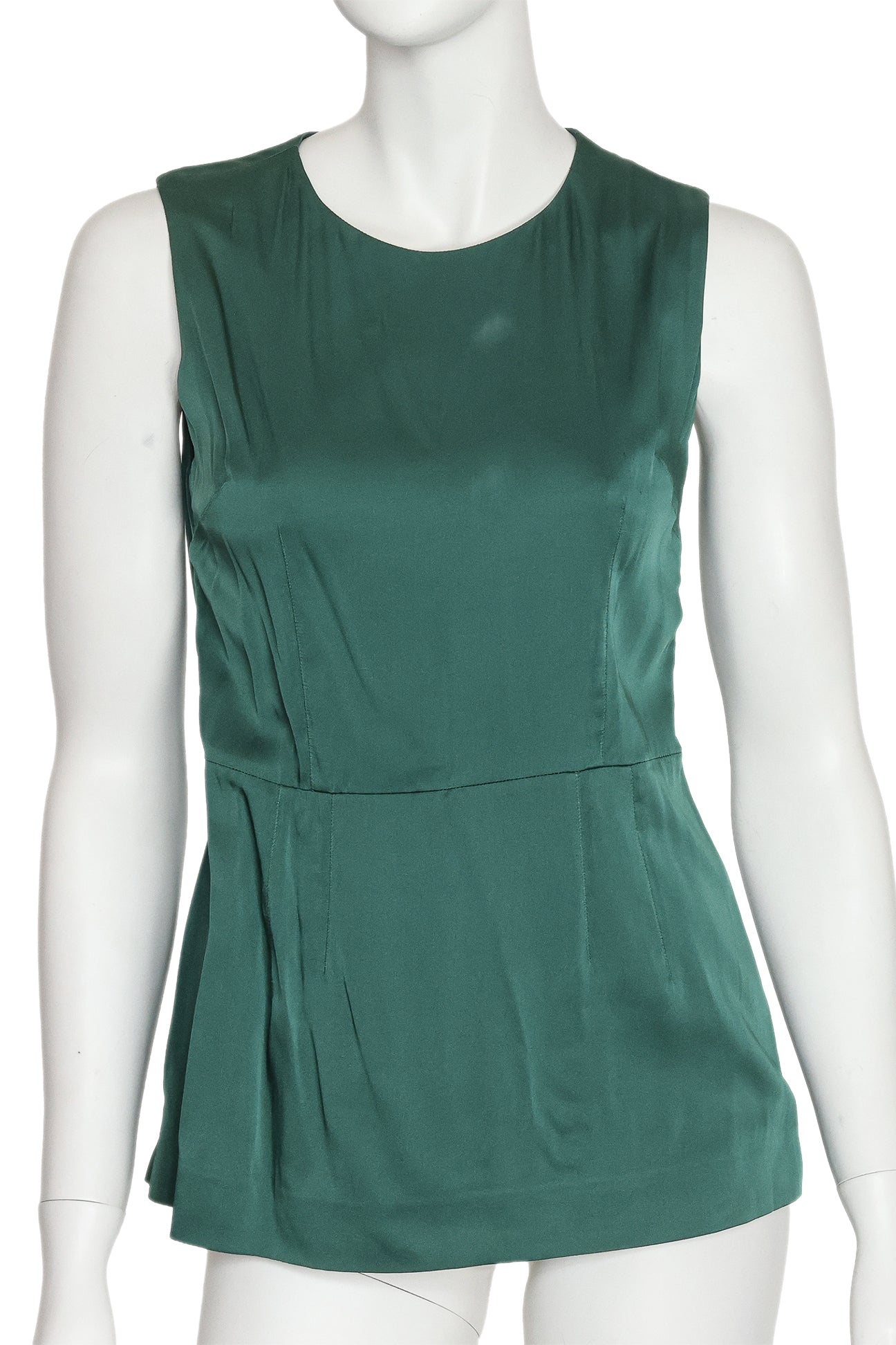 ACNE STUDIOS - A 'LORY SILK' SLEEVELESS TOP,  P-A/W 2014