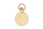 A PRIZE JEWELLERY MODERN FLOWER GOLD PENDANT