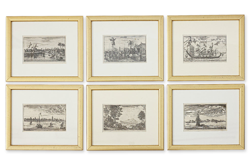 SIX ENGRAVINGS OF 'THE EMBASSY TO CHINA'