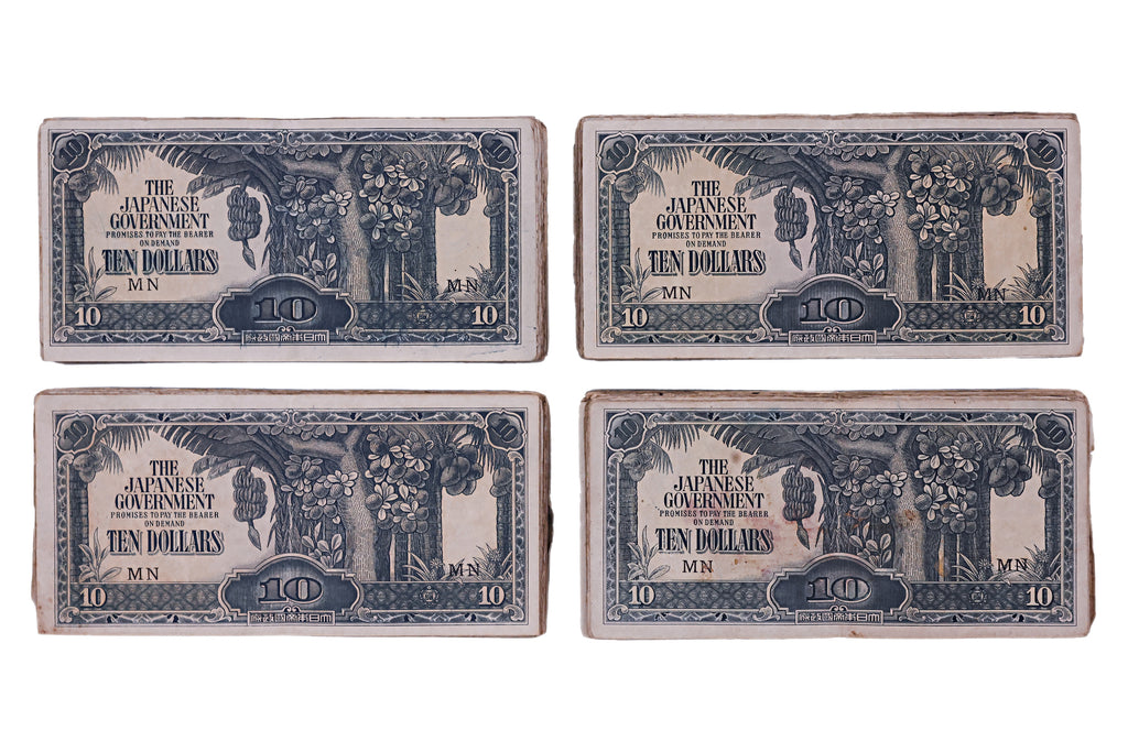MALAYA JAPANESE OCCUPATION 10 DOLLARS MN