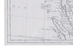 A 1779 FRENCH MAP OF THAILAND, MALAYSIA AND VIETNAM