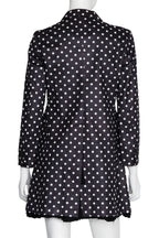 COMME DES GARÇONS - A POLKA DOT JACKET WITH INNER RUFFLE DETAIL, 2013/14