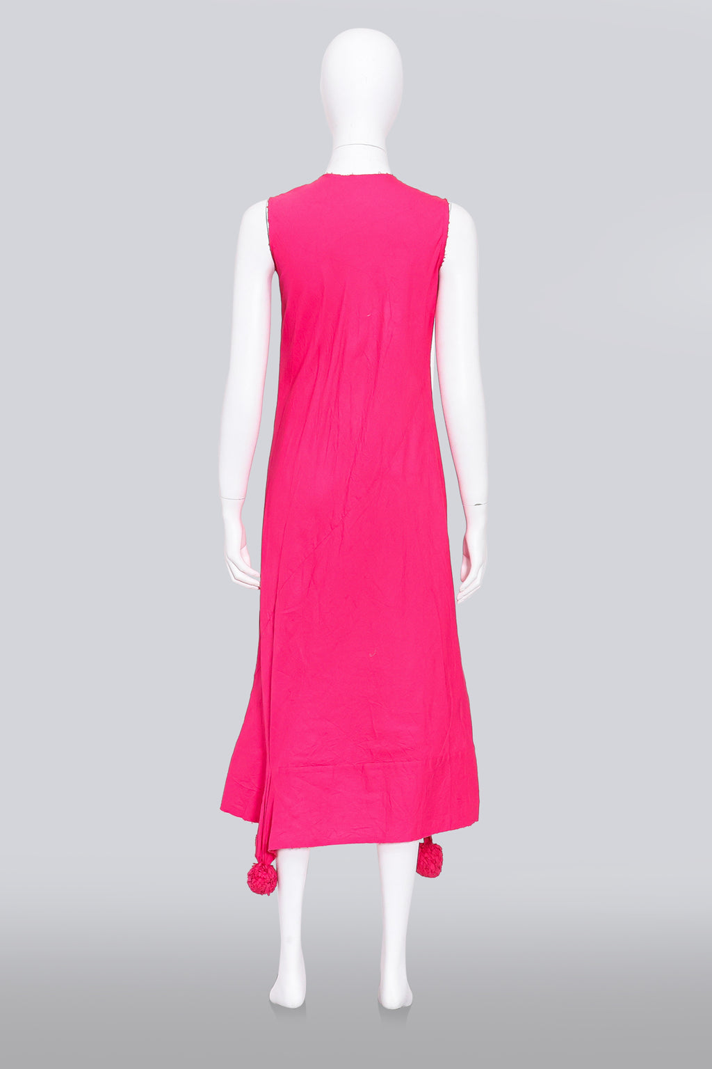 COMME DE GARCON - AN S/S 2003 PINK POMPOM DRESS