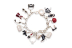 THOMAS SABO - A FASHIONISTA STERLING SILVER CHARM BRACELET (2)