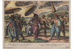 FOUR ETHNOGRAPHIC ENGRAVINGS OF PORTUGUESE PEOPLES, JOHANNES & BAPTISTA A DOETECHUM, 1598