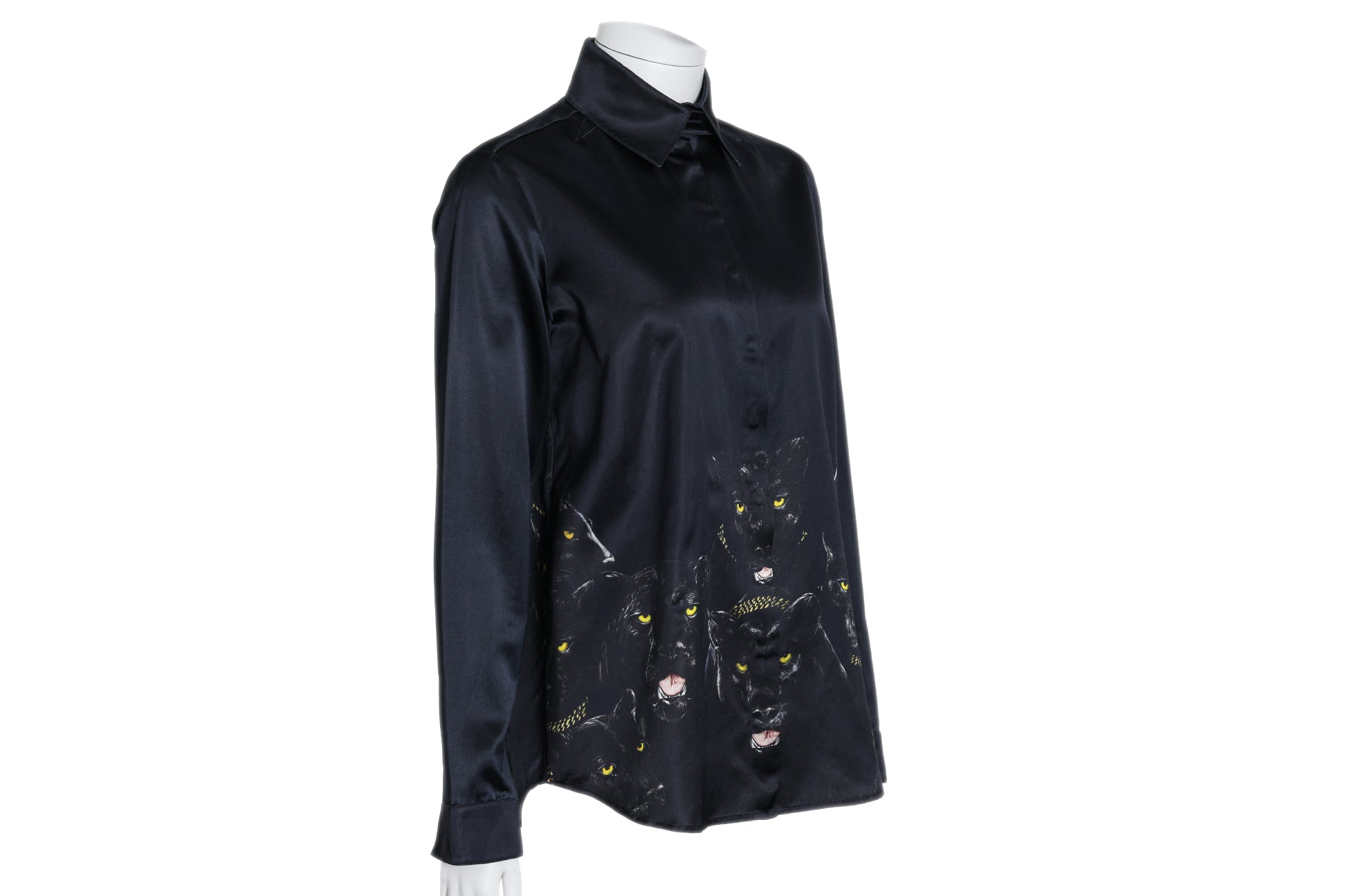 A GIVENCHY PANTHER GRAPHIC SHIRT BY RICCARDO TISCI
