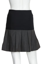 MARNI - A BLACK PLEATED MINI SKIRT, WINTER EDITION 2011