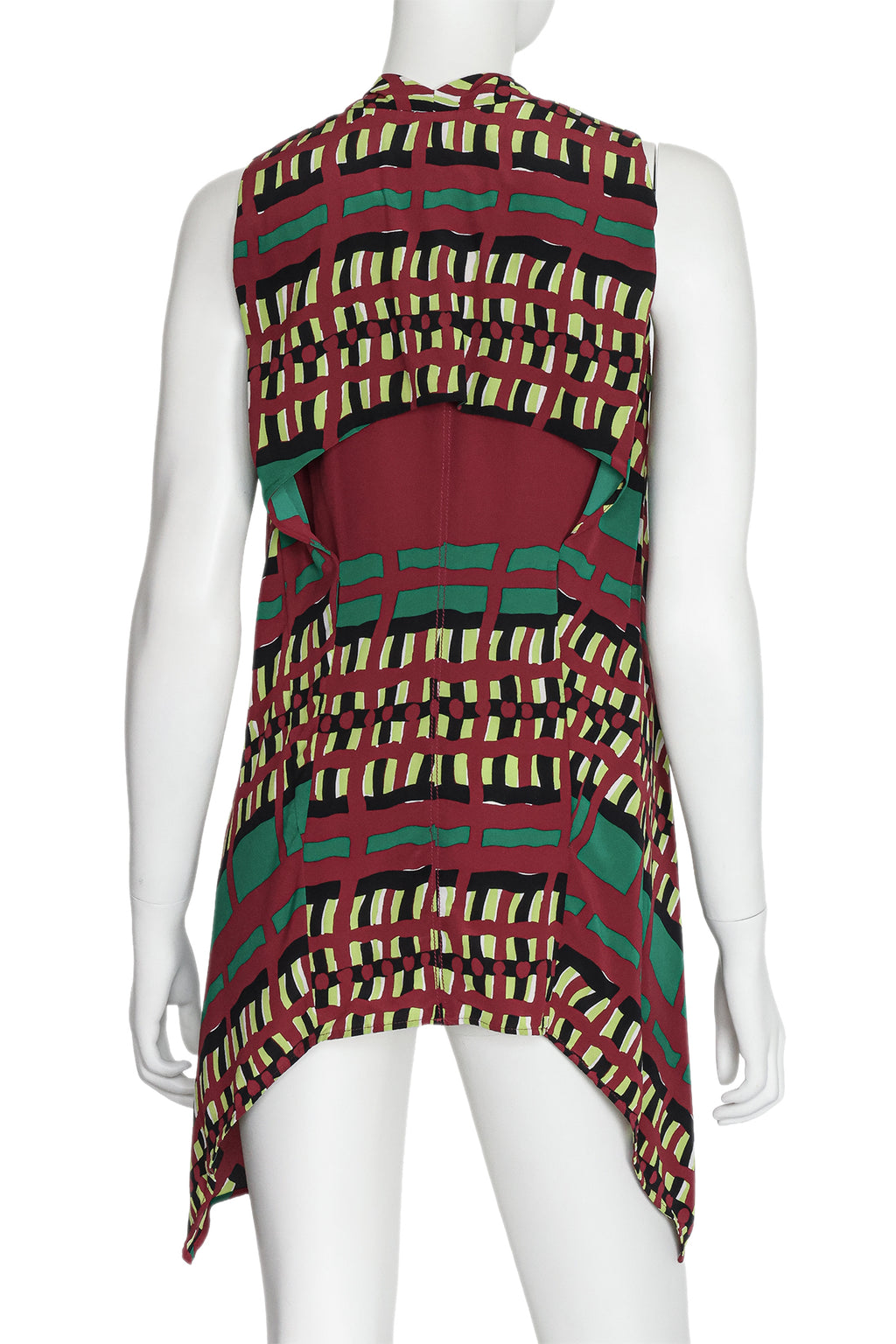 MARNI - A TRIBAL PRINT LAYERED TOP