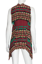 MARNI - A TRIBAL PRINT LAYERED TOP