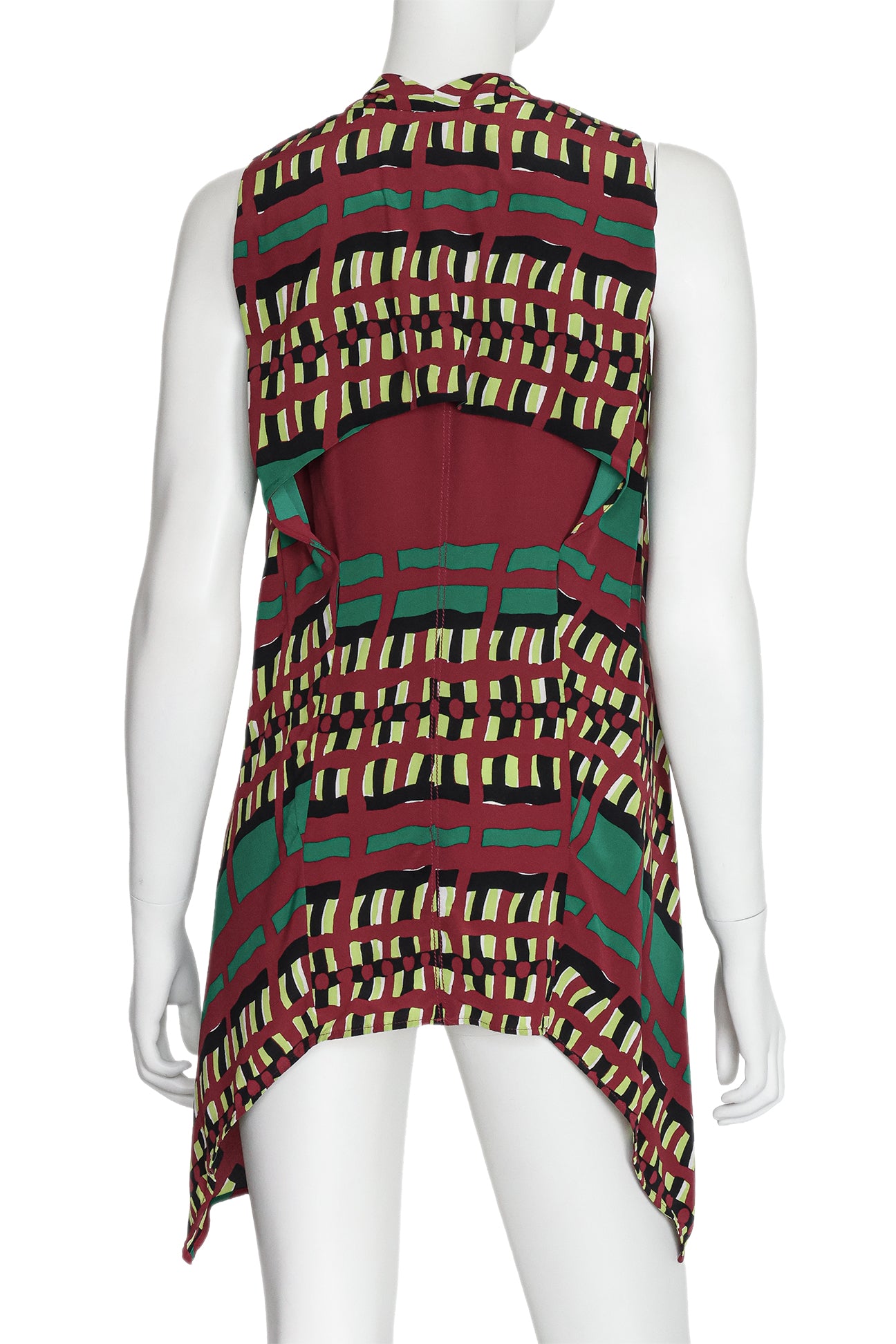 MARNI - A TRIBAL PRINT LAYERED TOP
