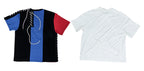 CRAIG GREEN - TWO COTTON LACE-UP DETAIL T-SHIRTS
