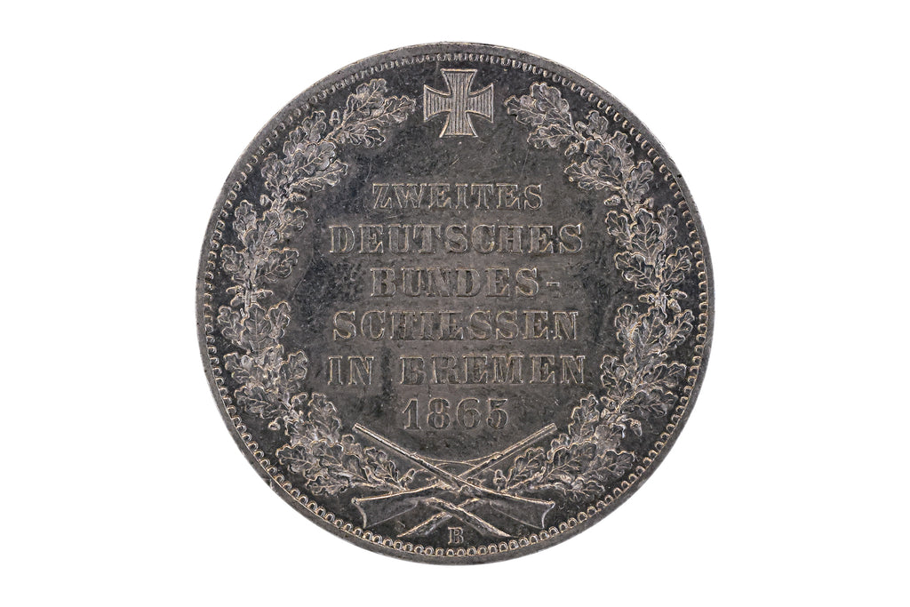 GERMANY BREMEN 1 THALER 1865 B