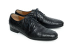 GUCCI - A PAIR OF OSTRICH SHOES