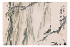 ZHOU (CHINESE SCHOOL, 20TH CENTURY) - BIRDS AND BAMBOO