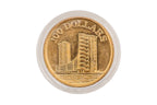 SINGAPORE, 10TH ANNIVERSARY $100 GOLD COIN 1965-1975