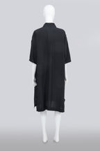Y'S - A BLACK UTILITY DRESS