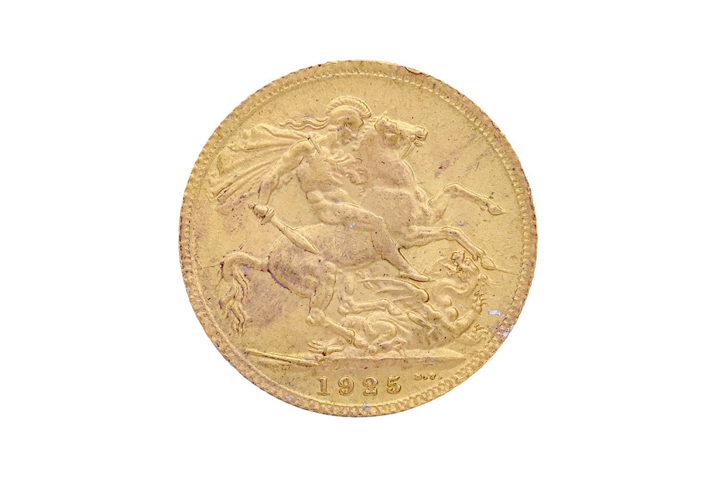 A 1925 GOLD SOVEREIGN