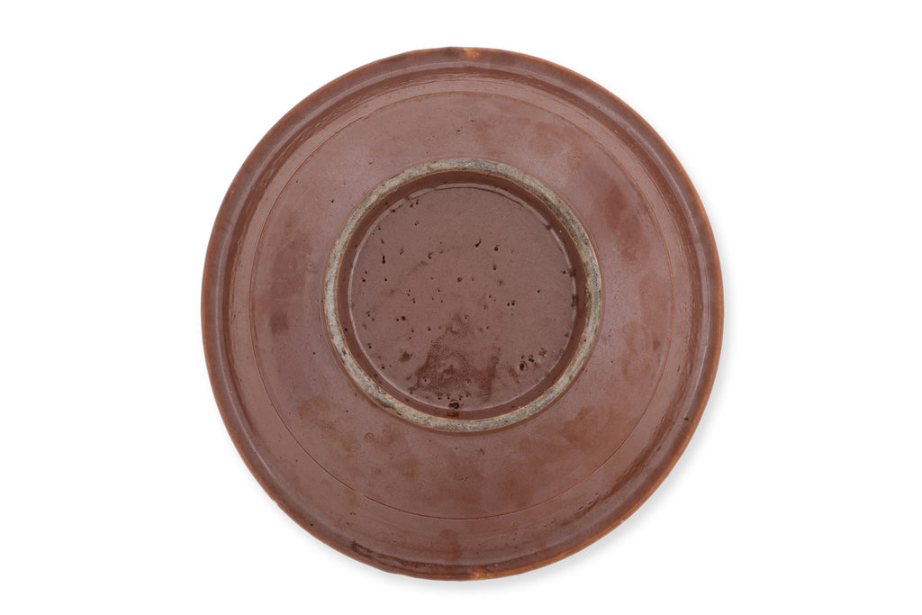 A BLUE AND WHITE 'SWEET PEA' BOWL