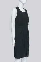GIVENCHY - A BLACK PLEATED DRESS