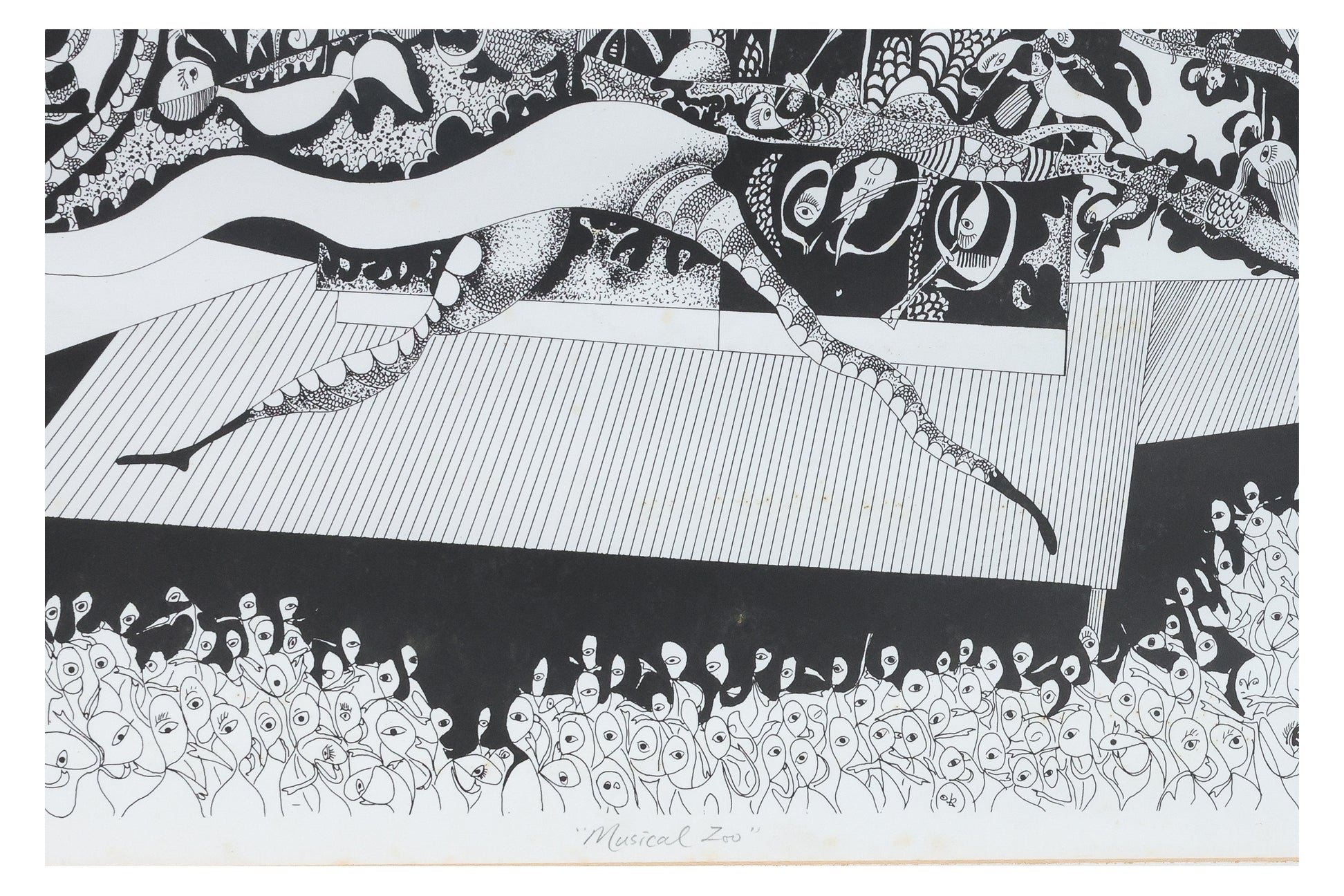 KAM KEE YONG (SINGAPOREAN, B. 1938) 'MUSICAL ZOO 91/1000'