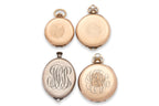 A GROUP OF FOUR PENDANT WATCHES