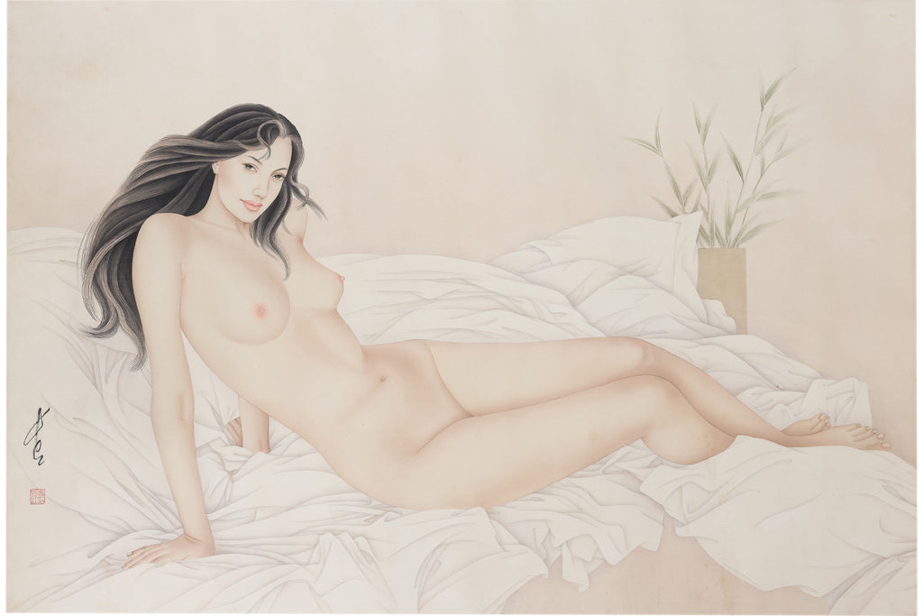 FENG CHANGJIANG (B.1943) - RECLINING NUDE
