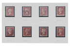 UK, VICTORIAN STAMP COLLECTION, 1d PENNY RED, 1864-79, PL.71-224