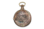 A GEORGE III SILVER PAIR CASED POCKET WATCH