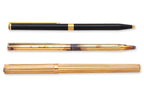 A GROUP OF THREE ST DUPONT PENS