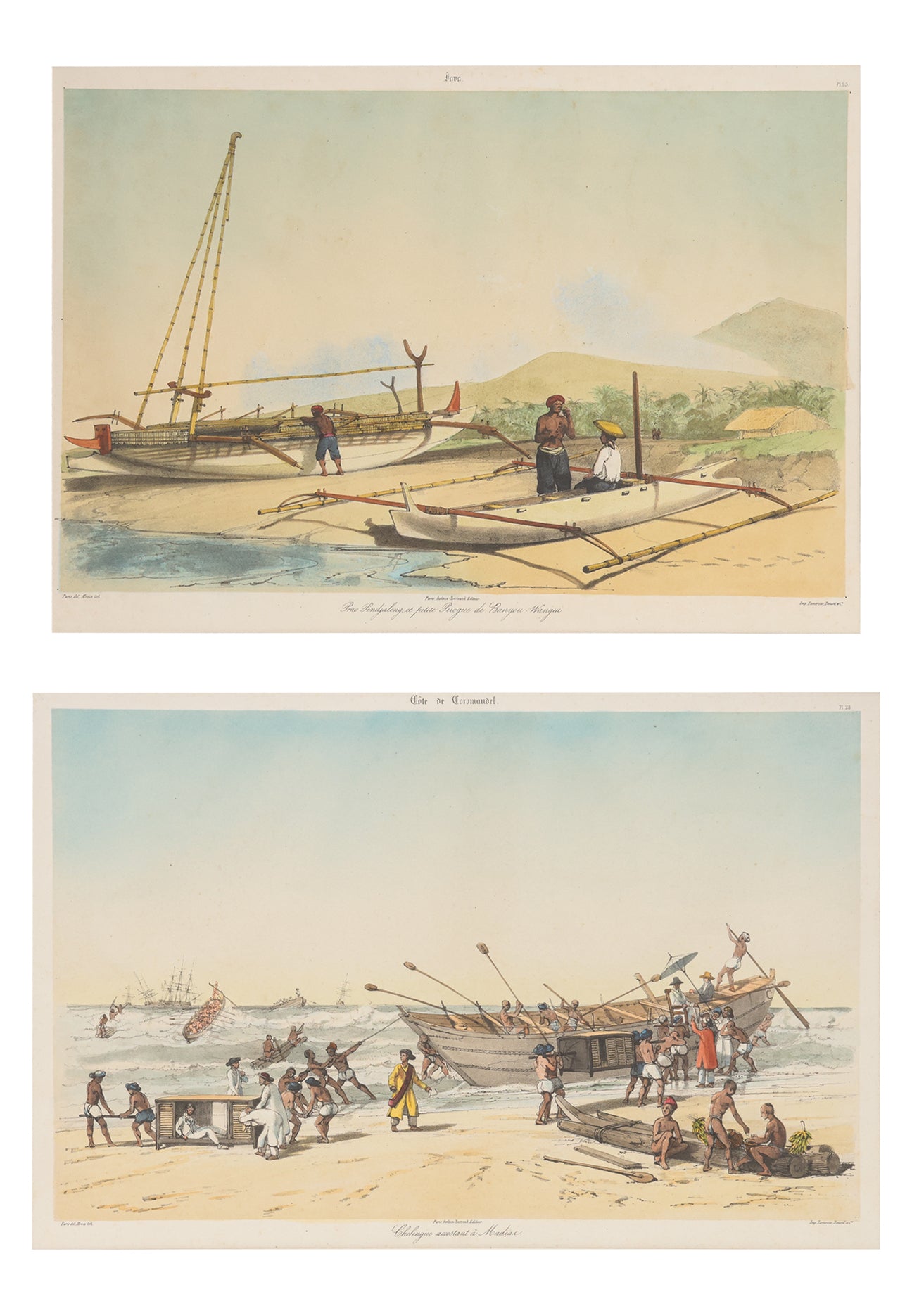 JAVA, AND COTE DE COROMANDEL, CHARLES MOZIN, 1841